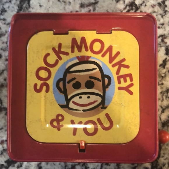 Sock Monkey in a Box - Picture 7 of 8